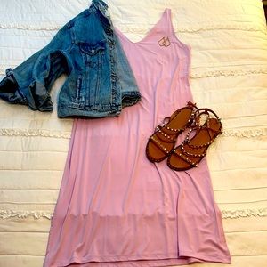 A New Day Slim Fit Pink Dress / Size XL